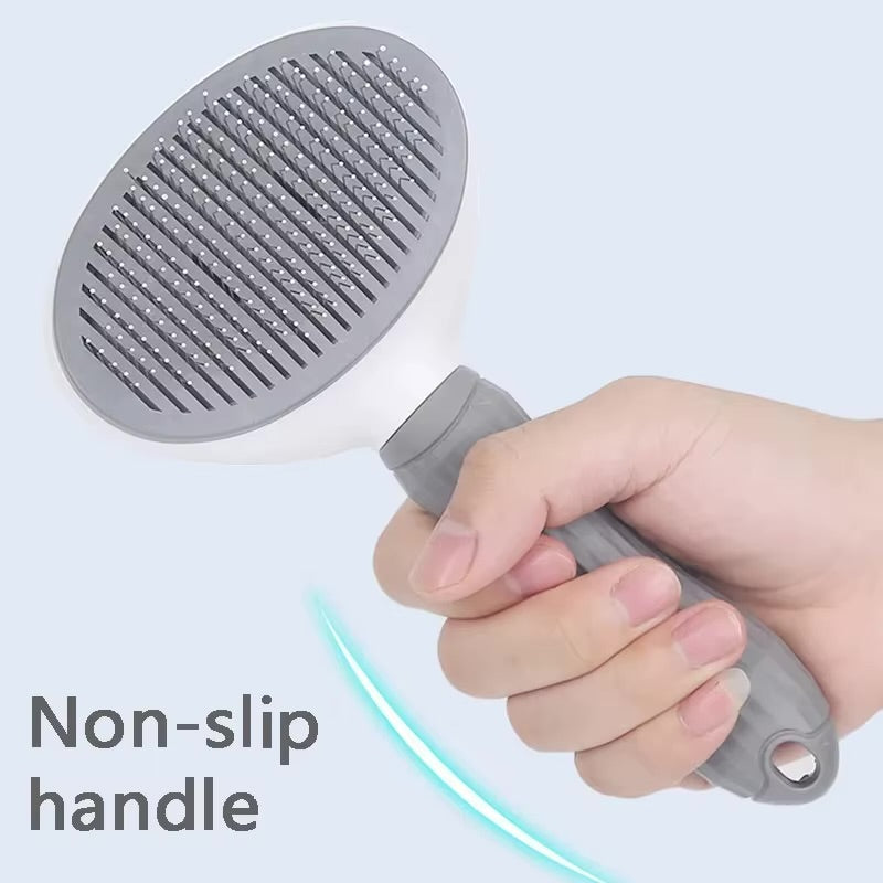 Self-Cleaning Brush For Cats And Dogs