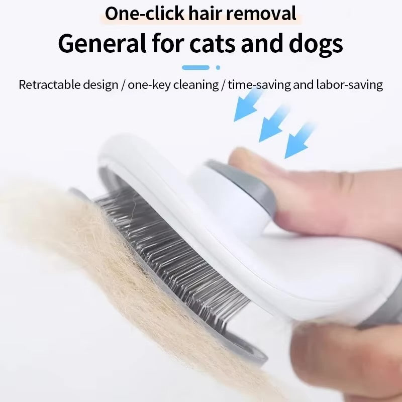 Self-Cleaning Brush For Cats And Dogs